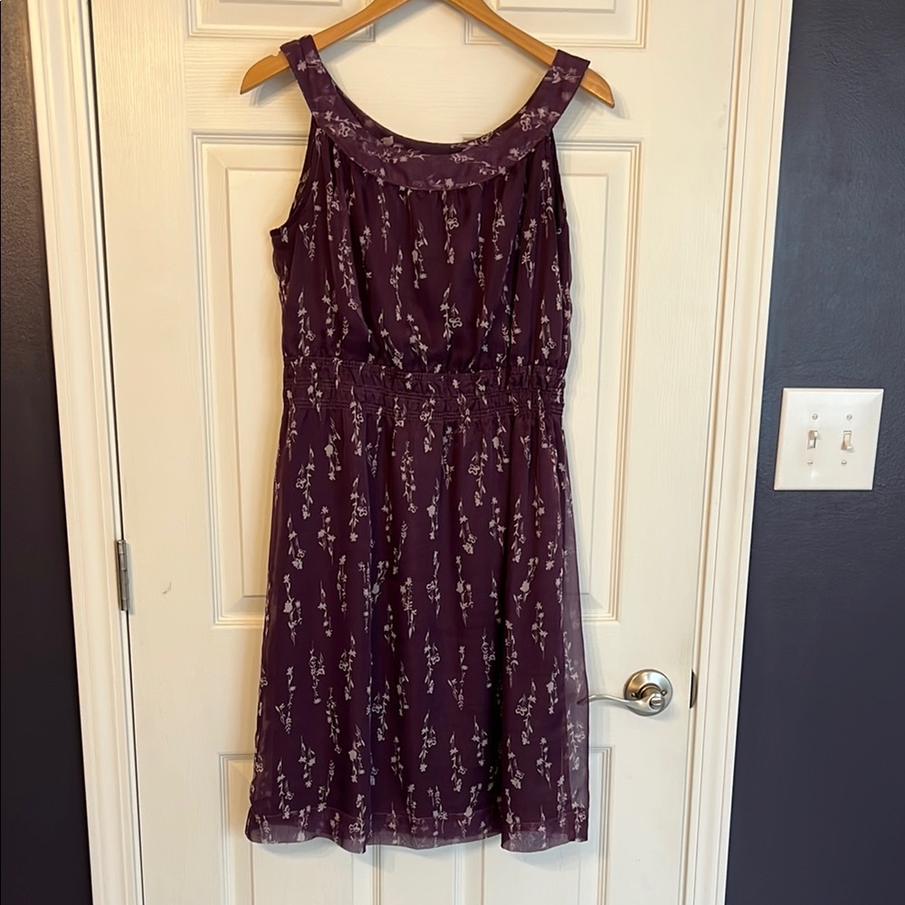 United Colors Of Benetton Purple Midi Dress